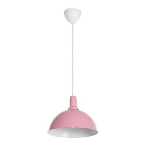 Светильник подвесной на шнуре "Локи" Е27 220В Розовый фото Светильник подвесной на шнуре "Локи" Е27 220В Розовый картинка